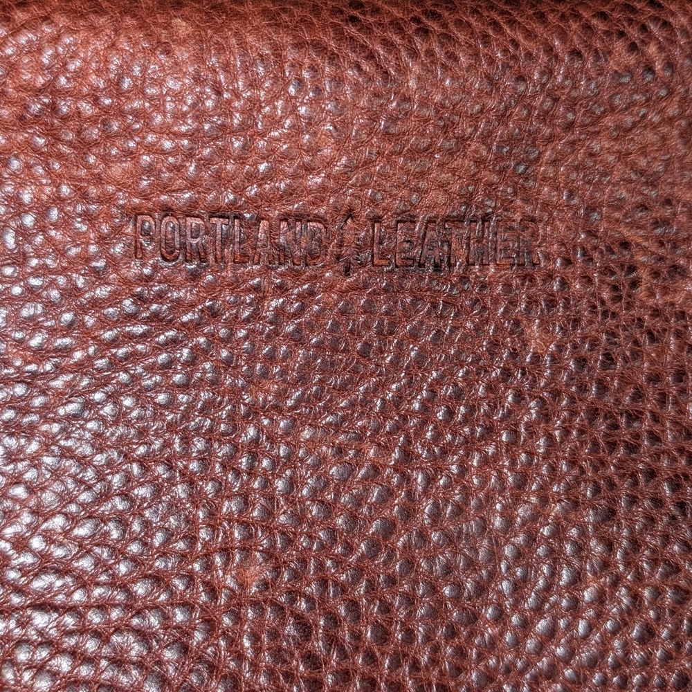 Portland Leather Brown Crossbody Bag - Picture 2 of 5